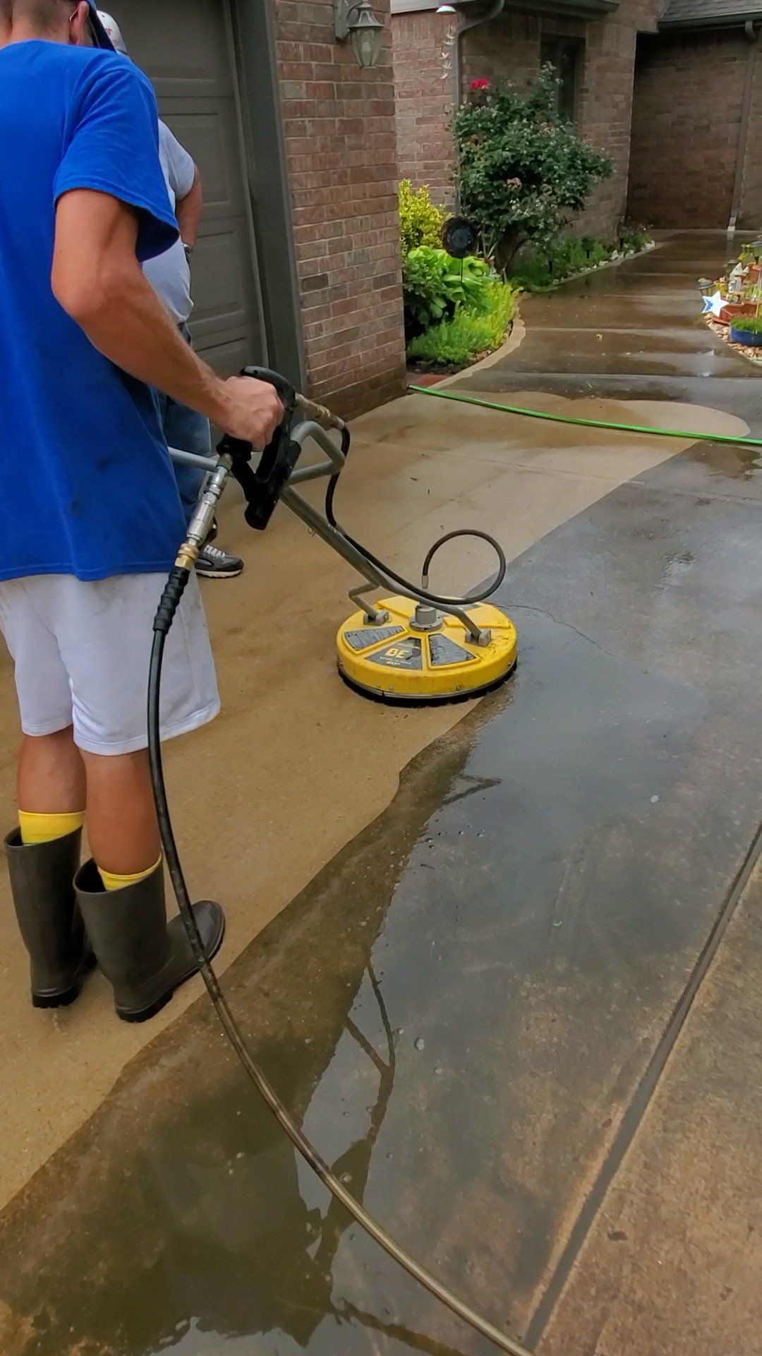 call to action button for concrete cleaning page