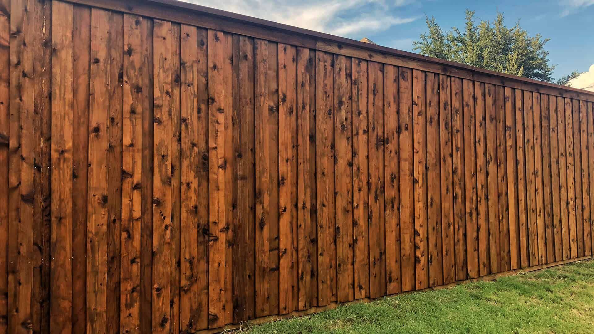 call to action button for fence staining