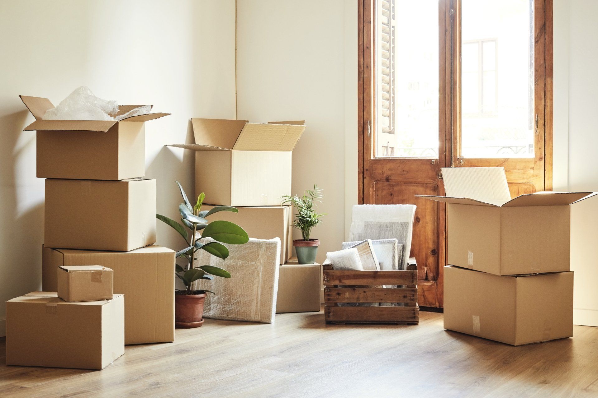 Moving Boxes — Lakeland, FL — Better Living for Seniors of Polk County