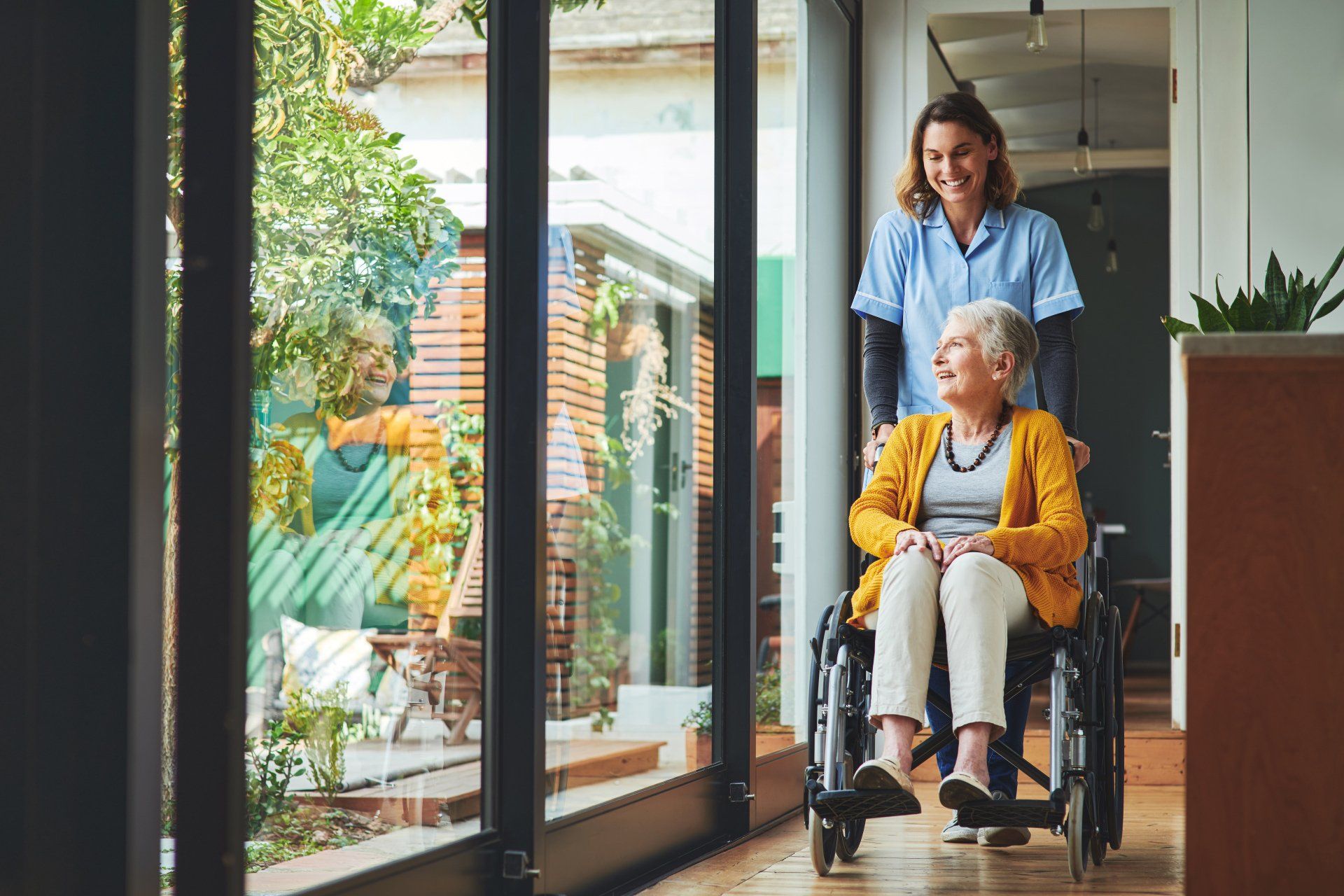 A Old Woman in a Wheelchair — Lakeland, FL — Better Living for Seniors of Polk County
