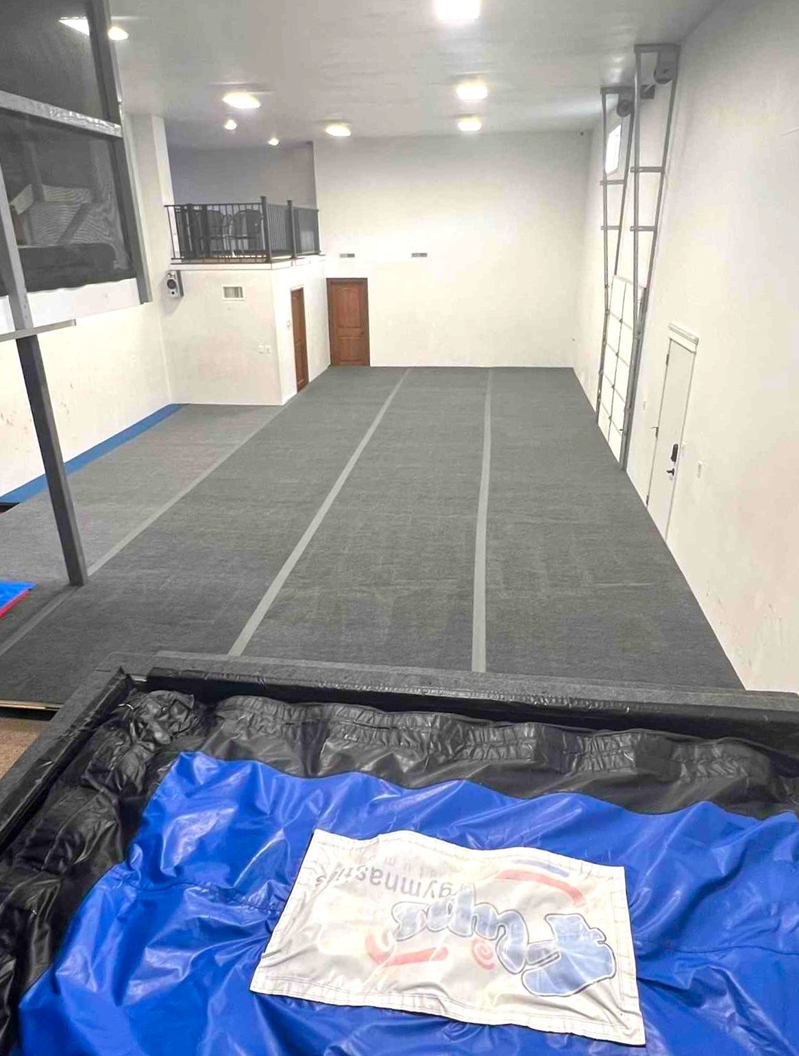 Tumbling classes at Flips