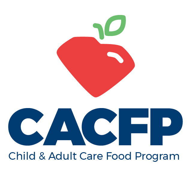 The logo for the child and adult care food program
