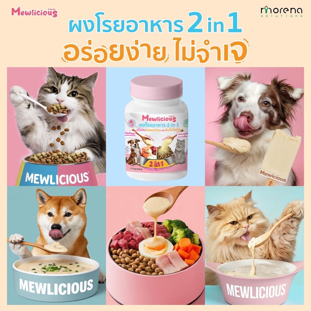 ผงโรยอาหารสัตว์เลี้ยง