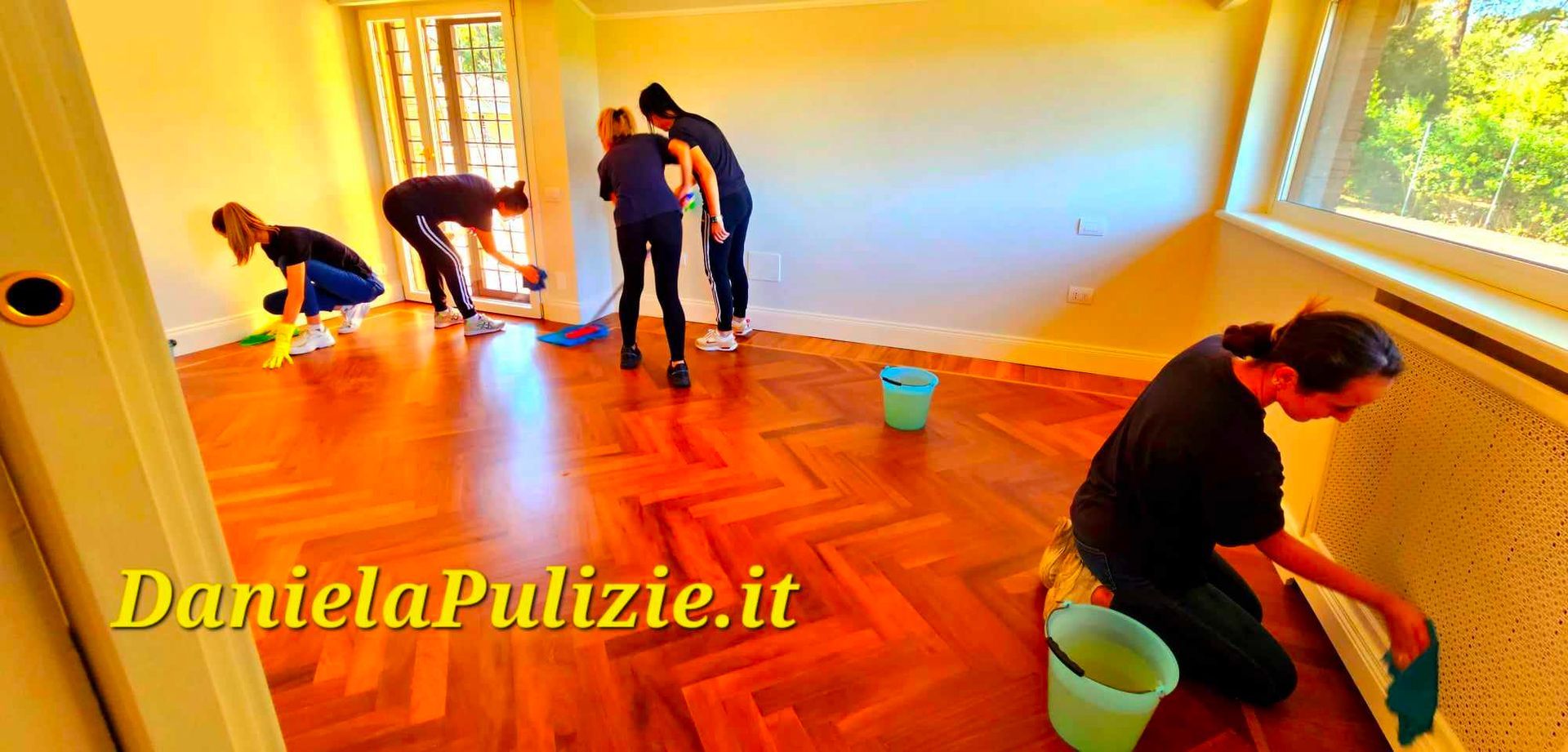 pulizie parquet dopo ristrutturazione