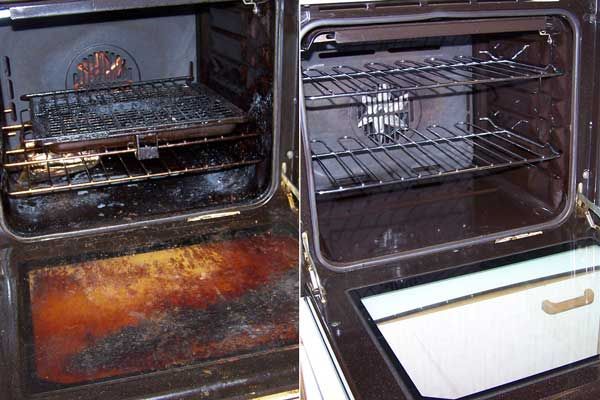 pulire il forno