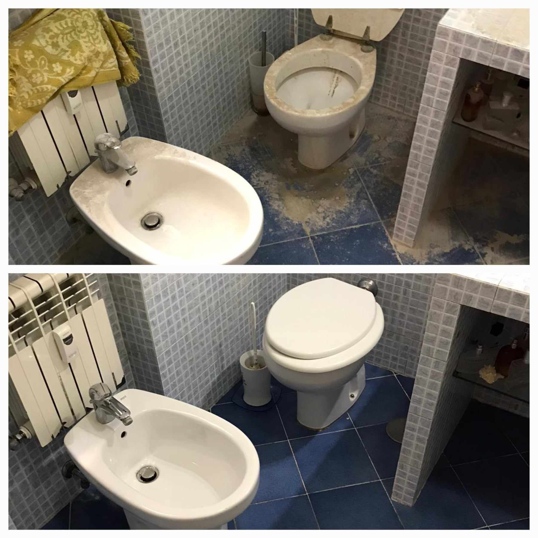foto pulizia bagno