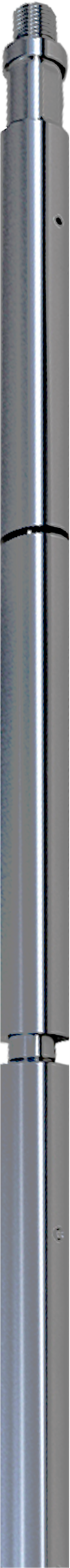 A shiny metal surface with horizontal lines.