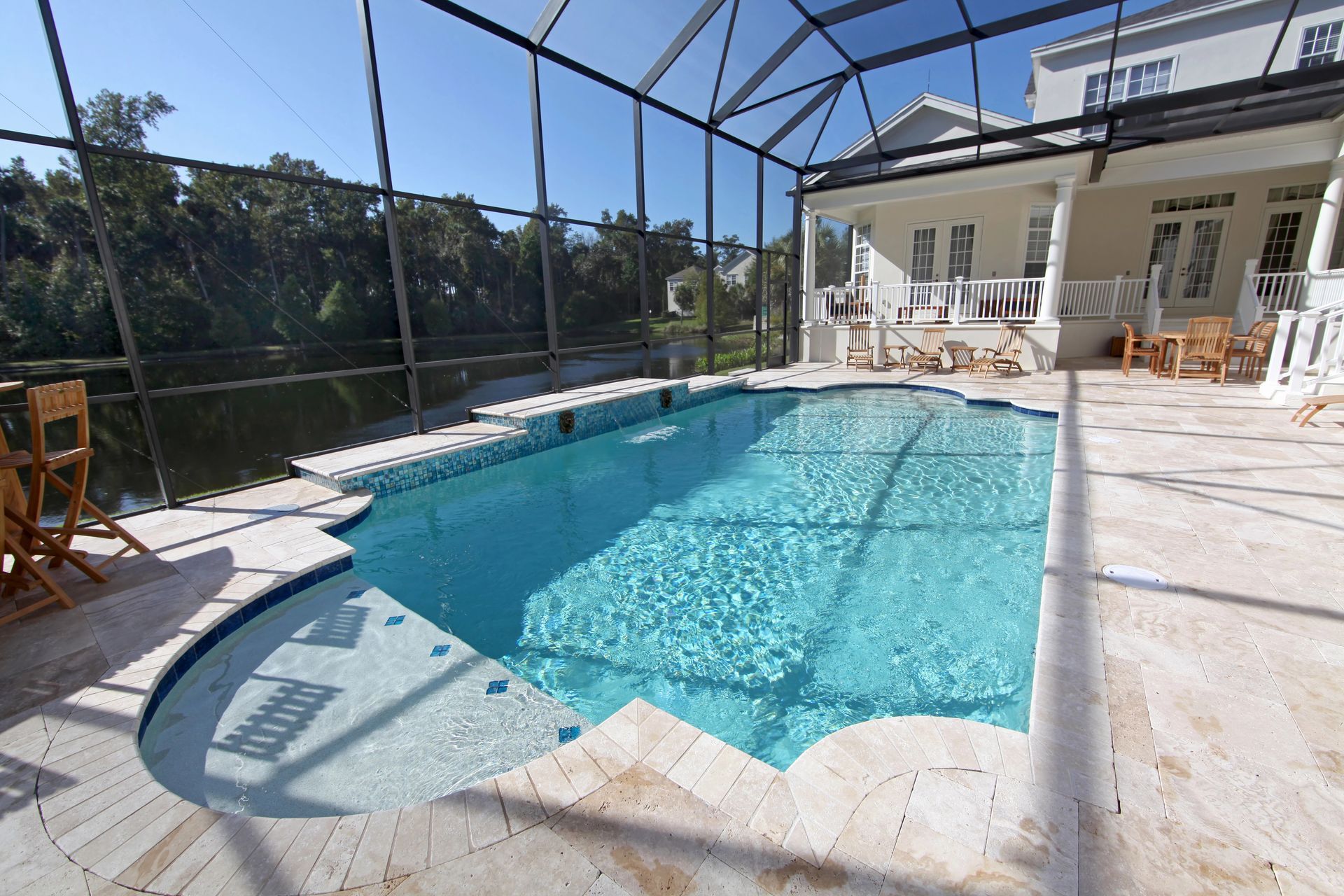 Florida pool screen