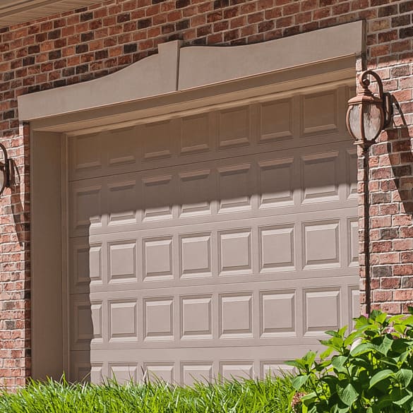 raised panel garage door