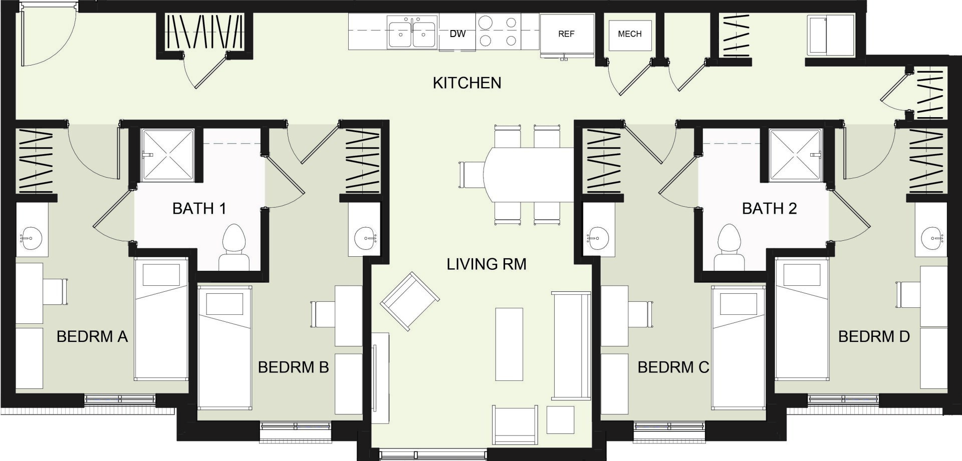 Seventeenth Apartments Luxury Apartments Near Wichita State