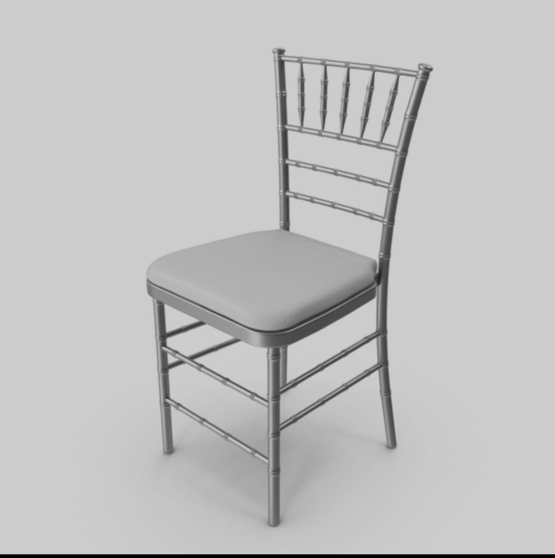 Kids white folding chair