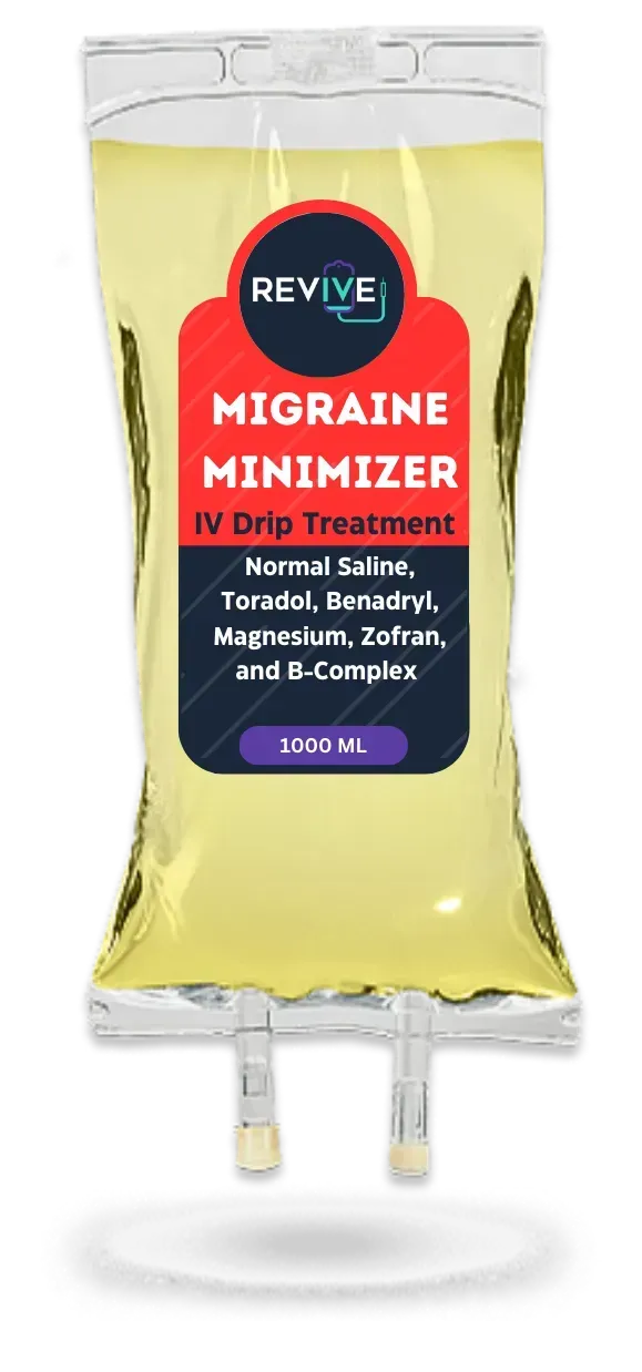 Migraine Minimize IV package