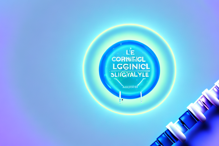 A neon sign that says le corningil lgginicil