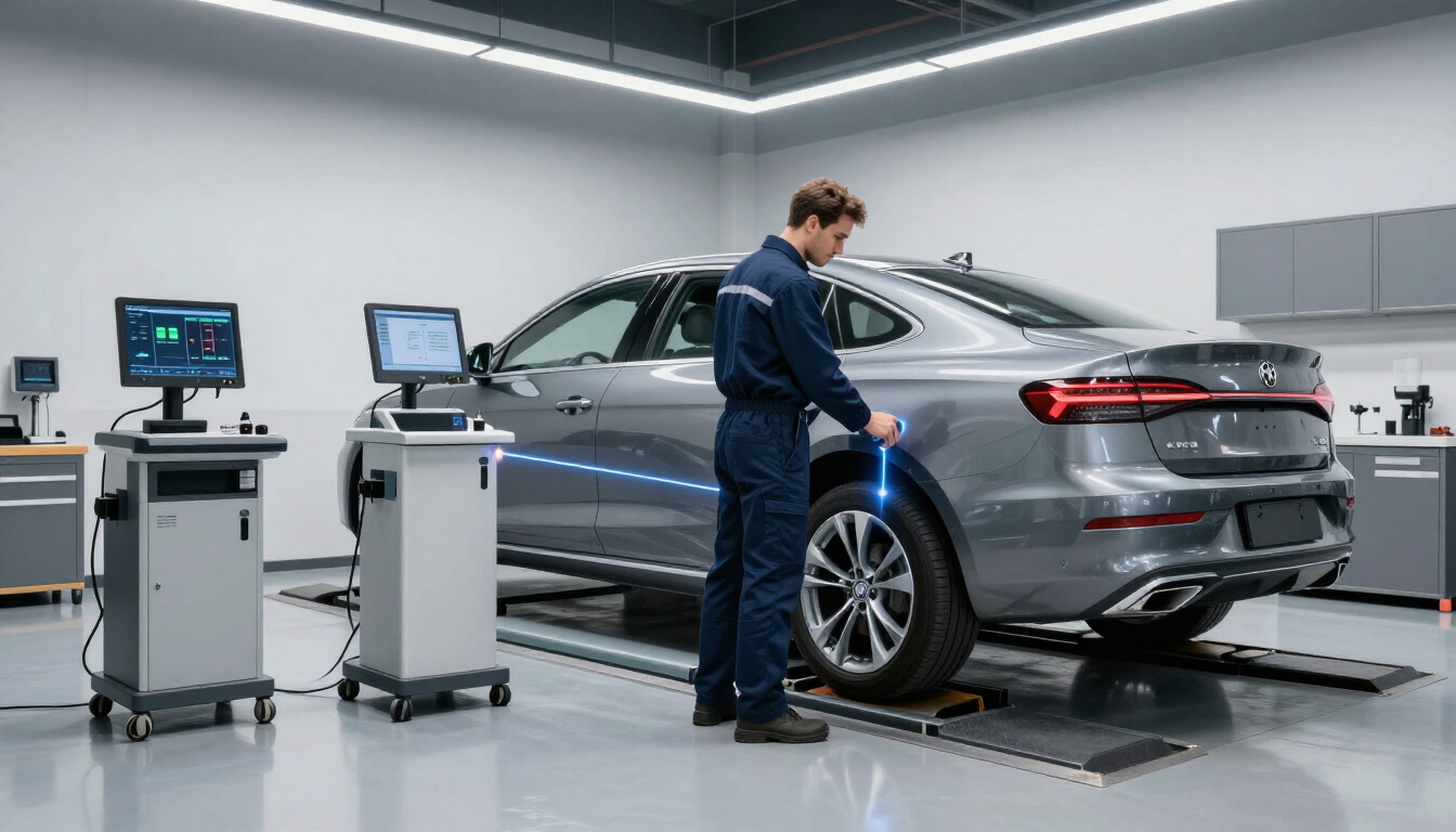 Professional wheel alignment service in Jefferson NC