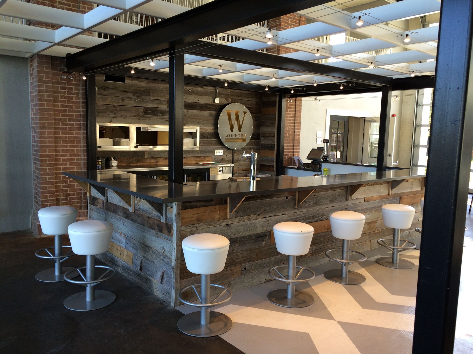 commercial bar counter