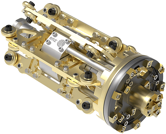Gold-plated mechanical part