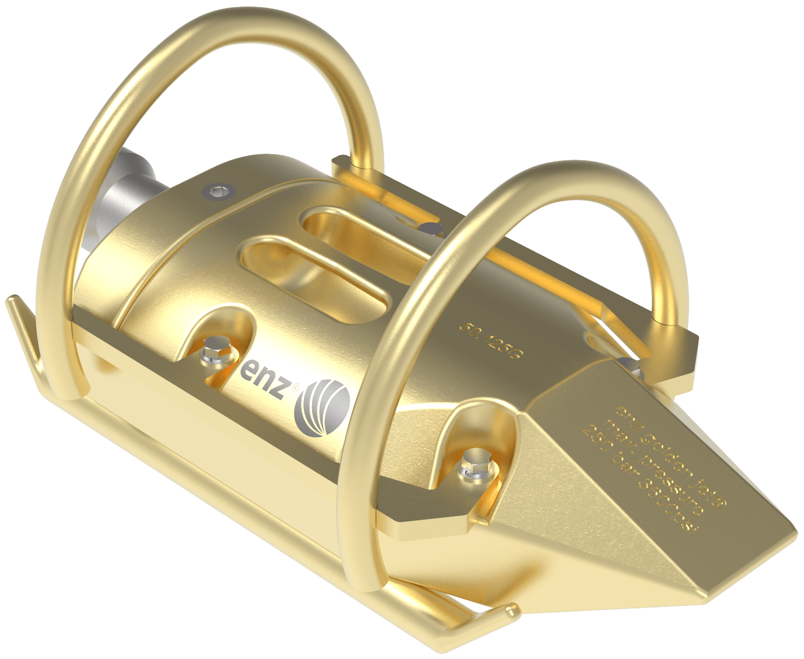Gold-plated metal part