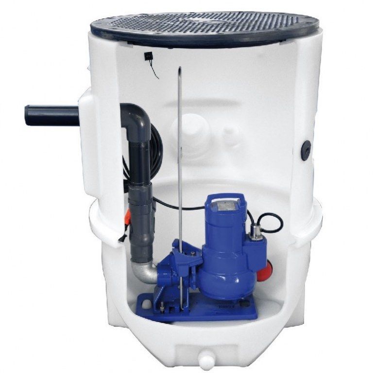 Sectional view of the lift pump