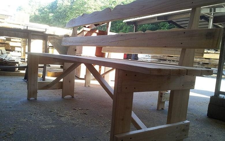 PANCHINA LEGNO