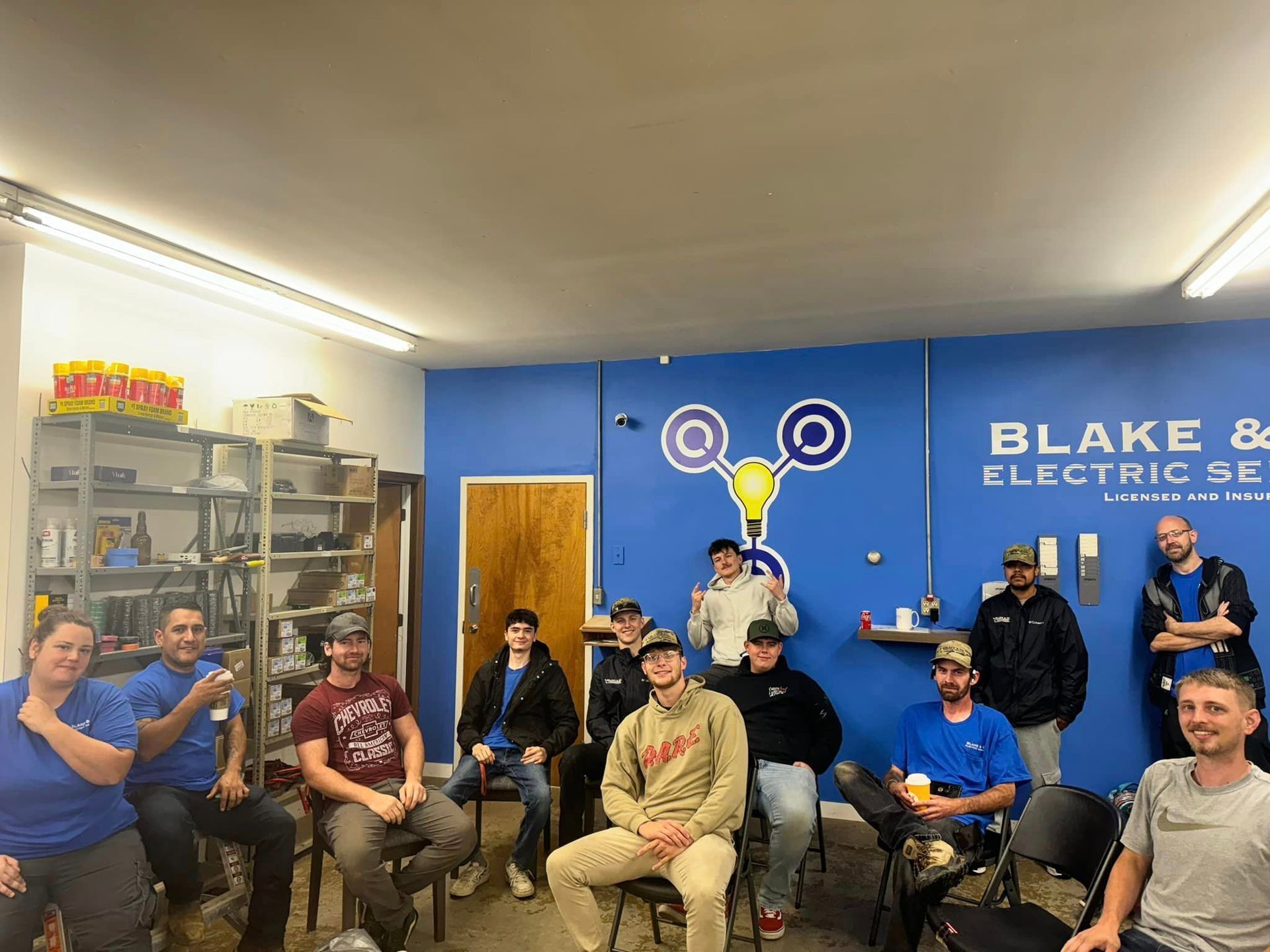 the team at blake & co electric services