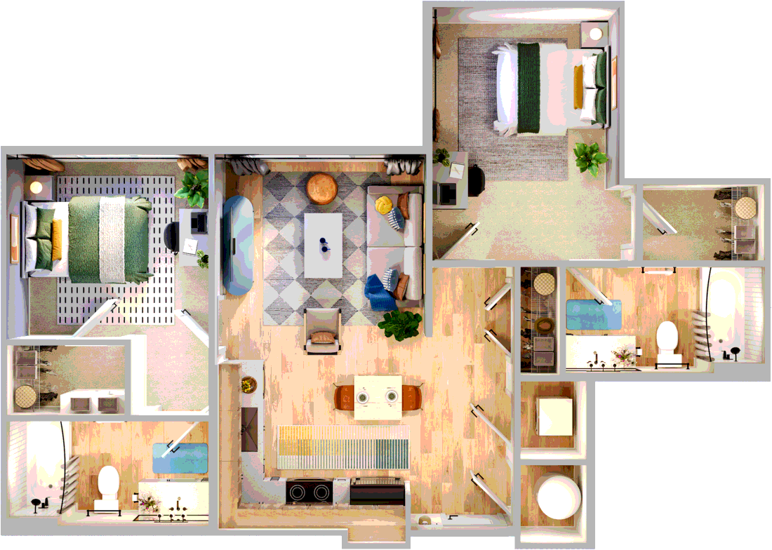 740 Techwood Cedar floor plan