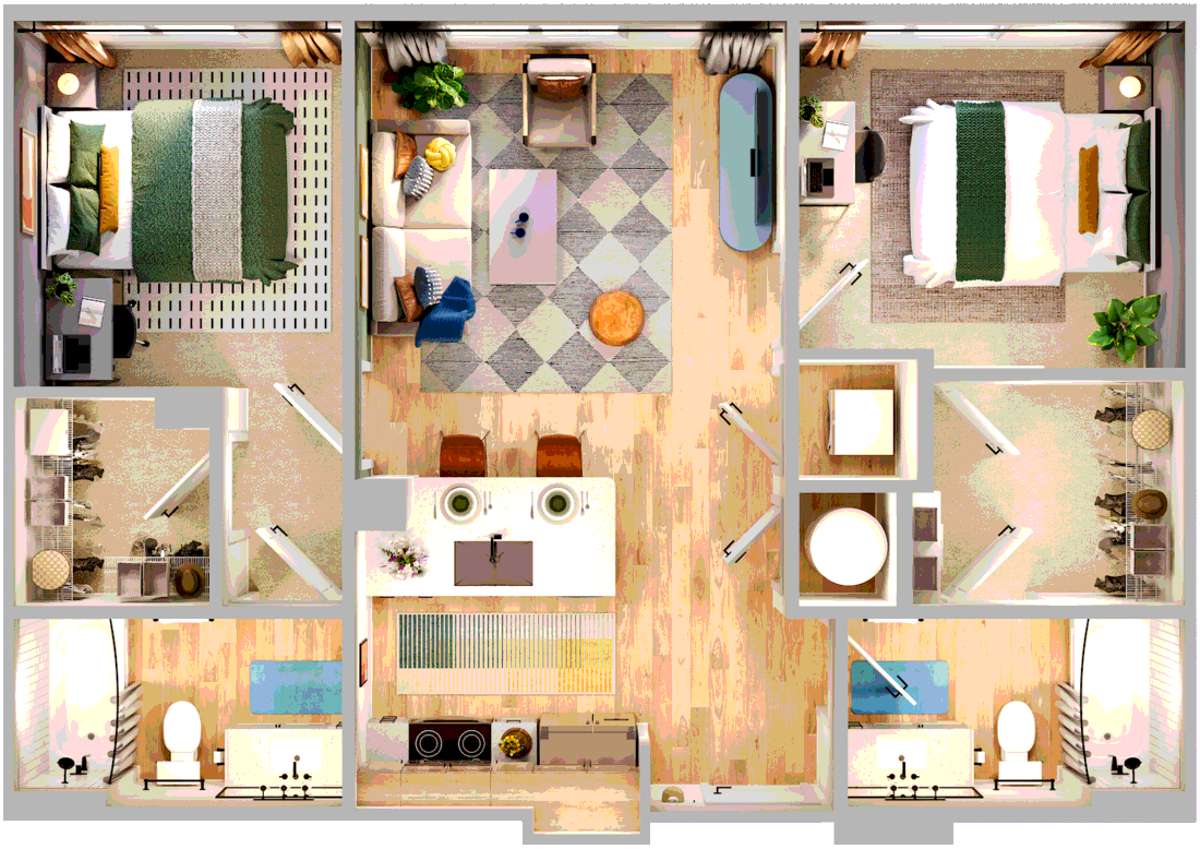 740 Techwood Cypress floor plan