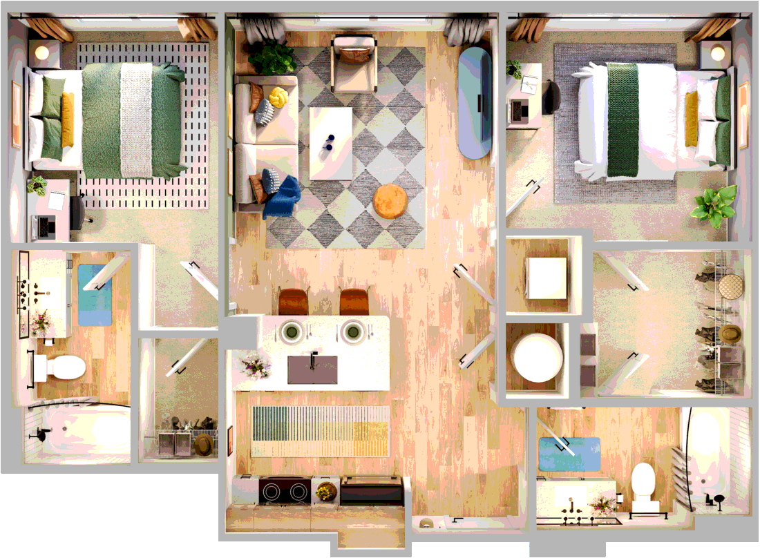 740 Techwood Sycamore floor plan