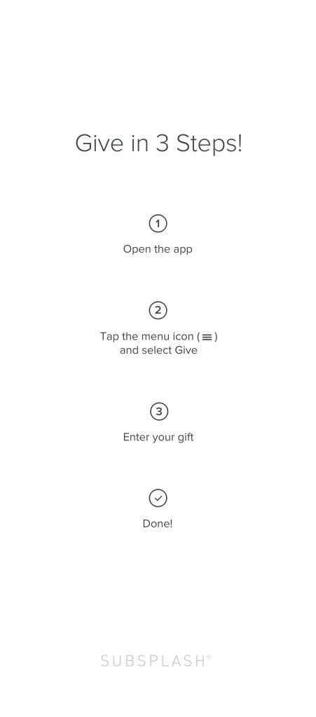 Church Giving App Instructions