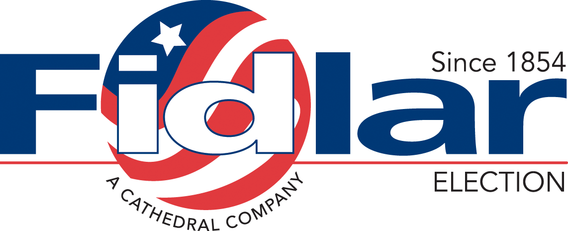 A logo for fidlar a cathedral company election