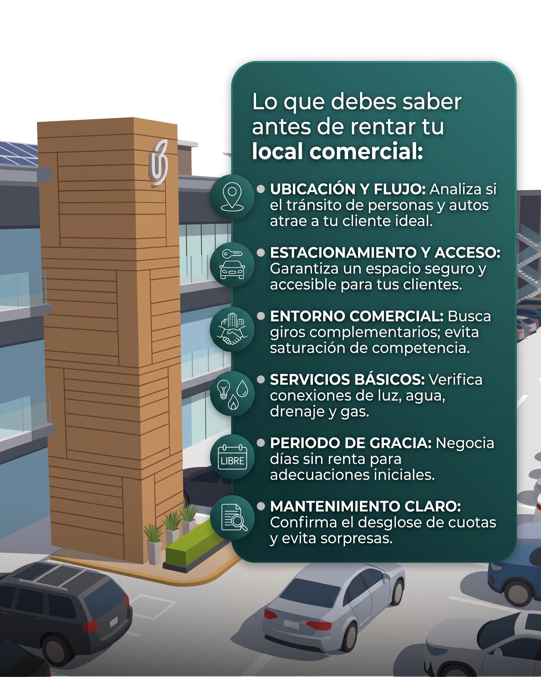 Lo que debes saber antes de rentar tu local