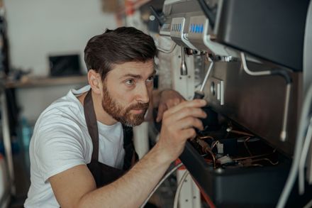 riparazione macchina caffè