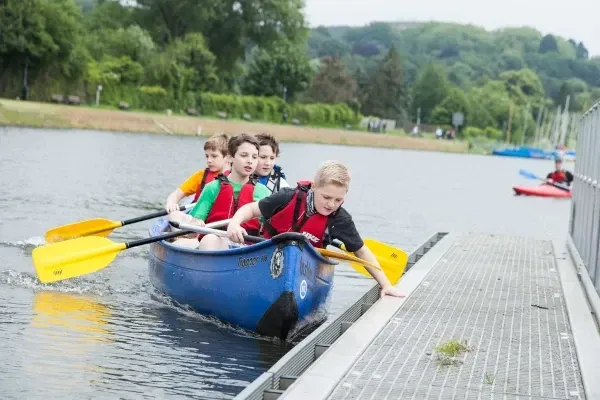Sunshinetour, Besondere Kanutour für Schulklassen