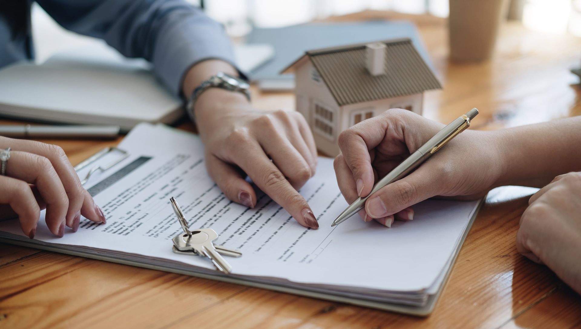 Signing Real Estate Contract