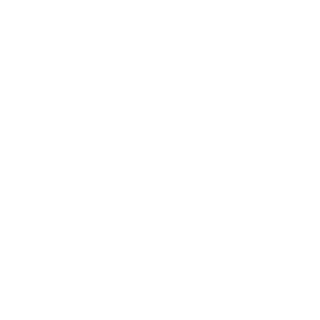 Logotipo en blanco y negro: perro con gafas, 