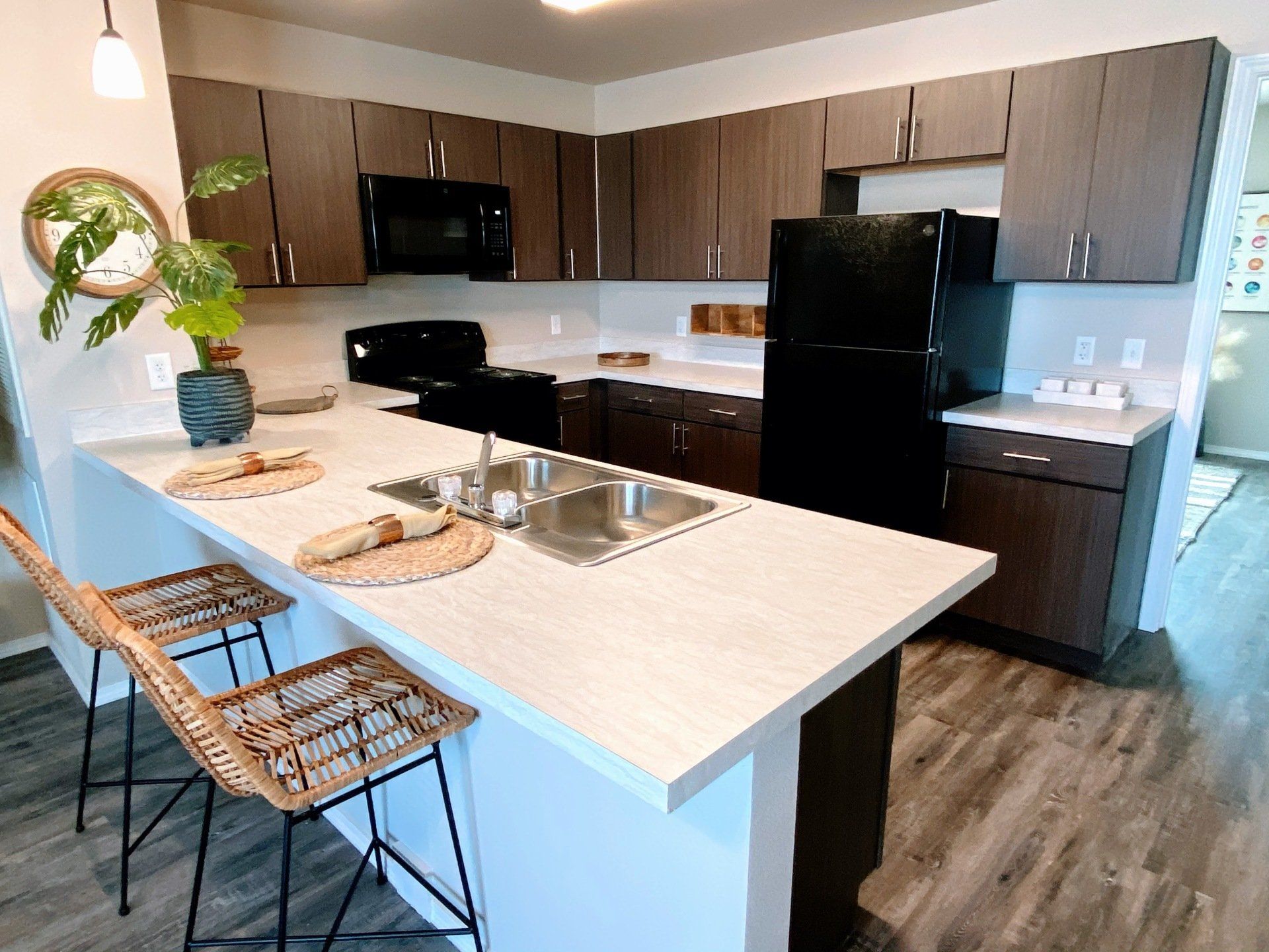 Photo of a kitchen