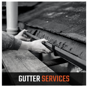 black and white gutter photo