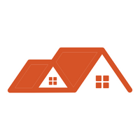orange icon house