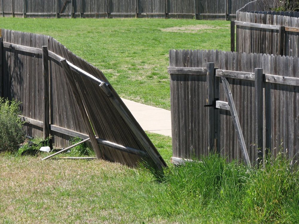 Backyard Fence — Indianapolis, IN — AC Trash Hauling & More