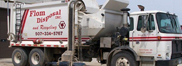 Flow Disposal Truck — Faribault, MN — Flom Disposal Flow Disposal Truck — Faribault, MN — Flom Disposal