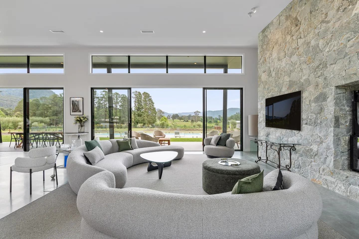 A Living Room With A Couch, Chairs, Table And Television — That Painter Guy In South Nowra, NSW