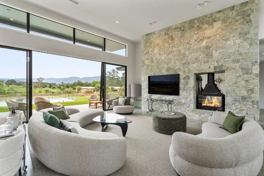 A Living Room Filled With Furniture and A Fireplace — That Painter Guy In South Nowra, NSW