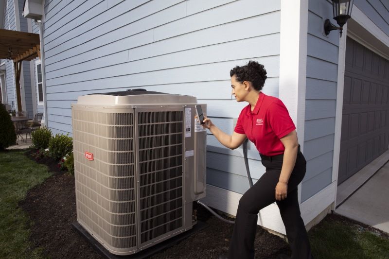 New Bryant R-454B Puron Advance AC system installed by Climatech Air in Savannah, GA