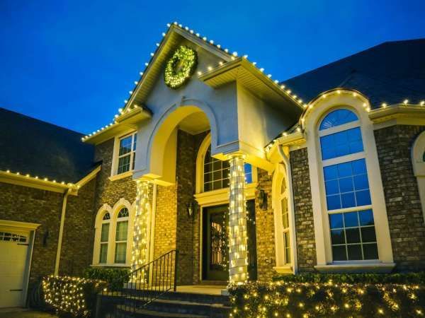 Residential Christmas lighting inspiration