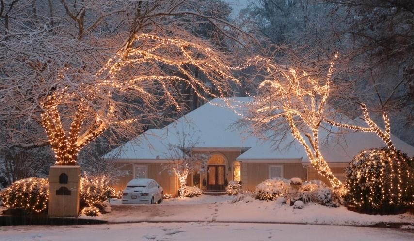 Residential Christmas lighting inspiration