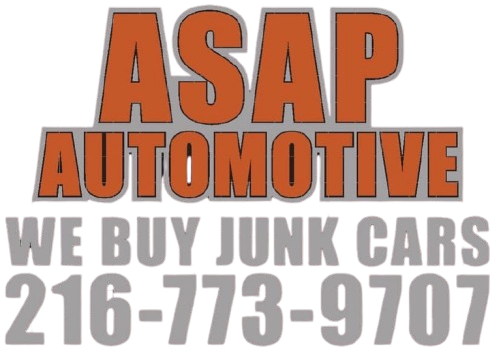 ASAP Automotive logo with “We Buy Junk Cars” and phone number 216-773-9707