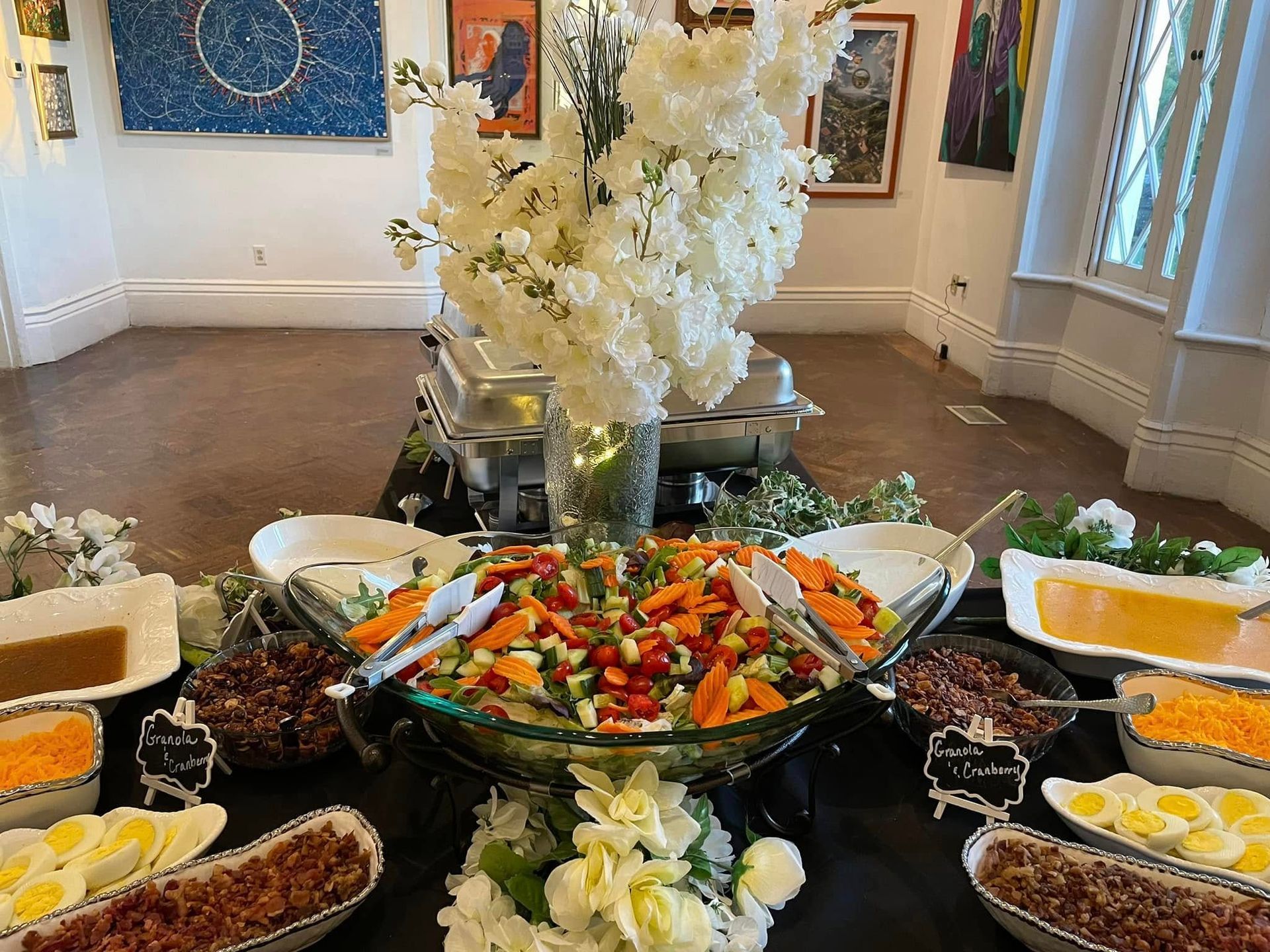 colorful garden salad
