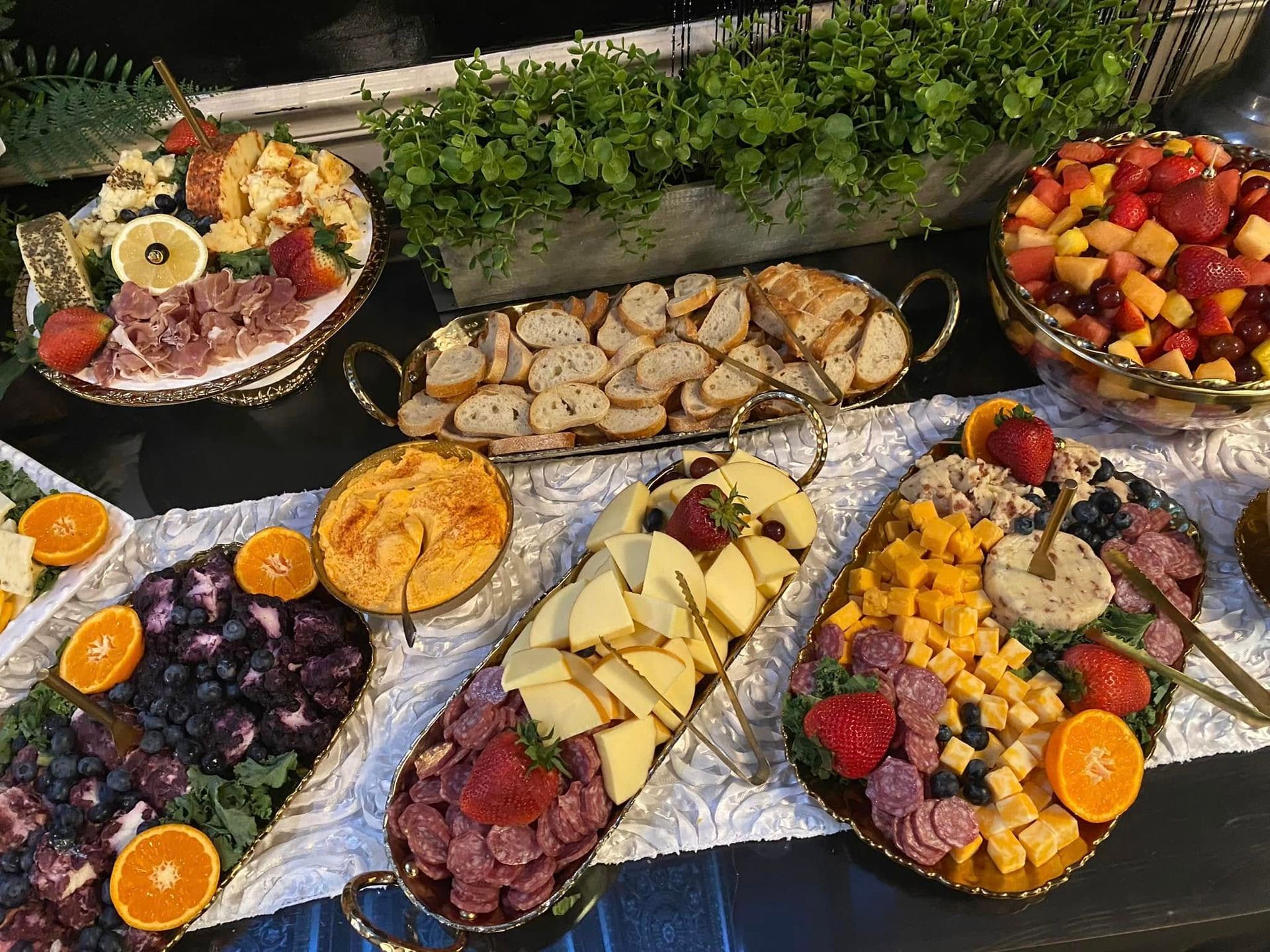 assorted appetizers
