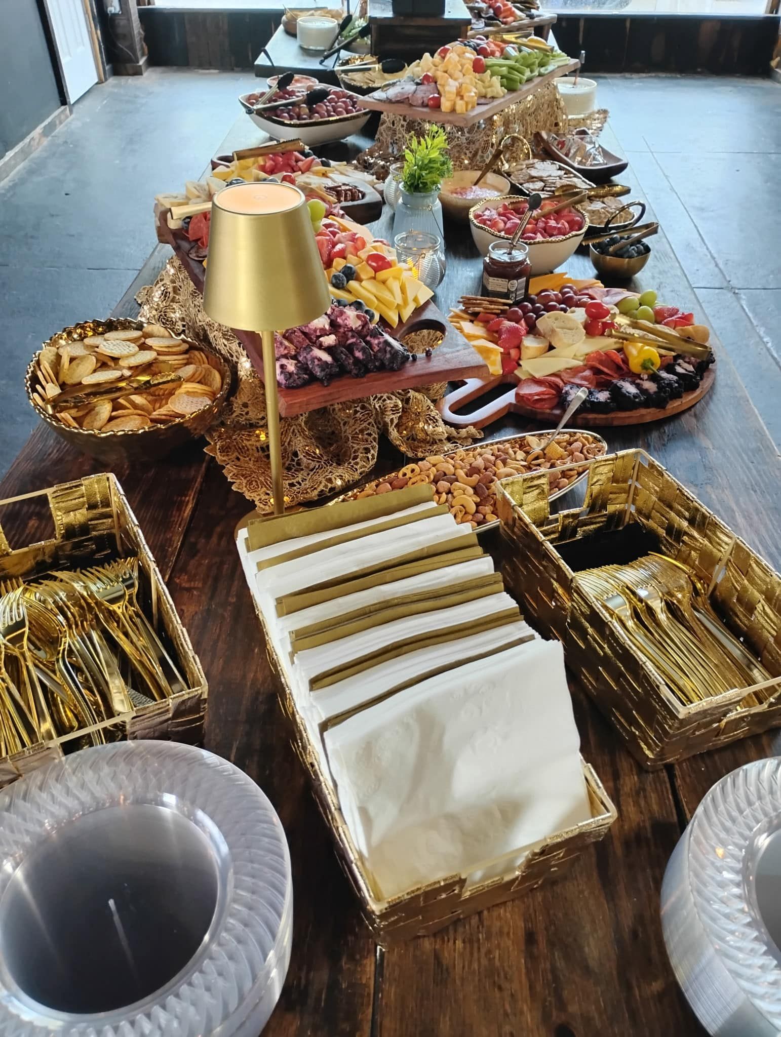 buffet style catering