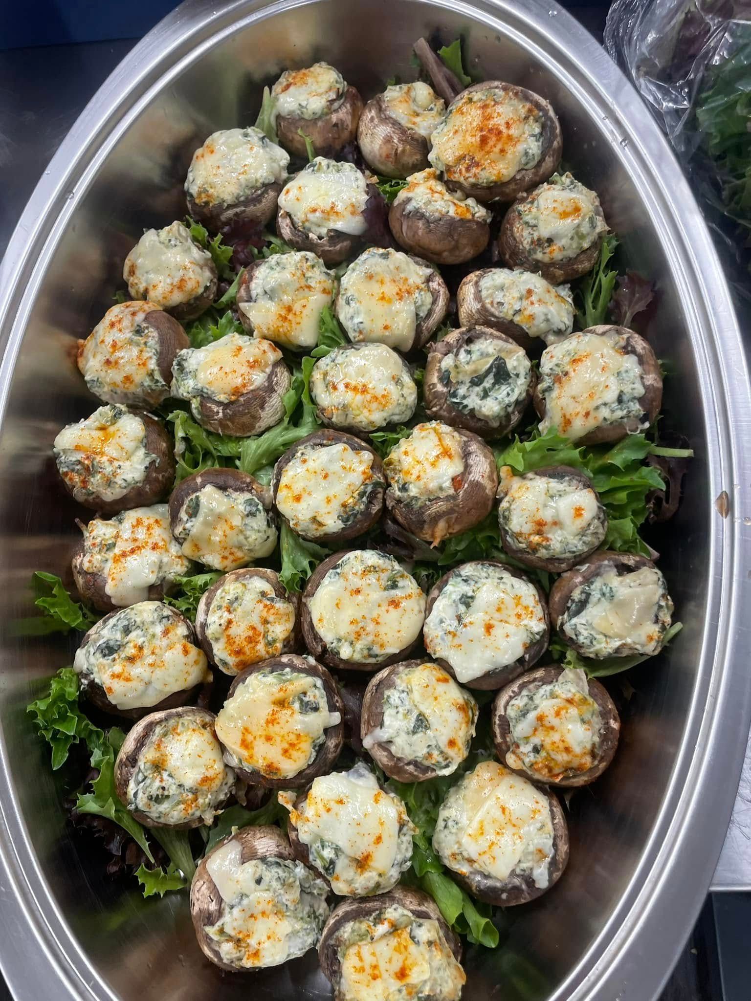 stuffed mushrooms