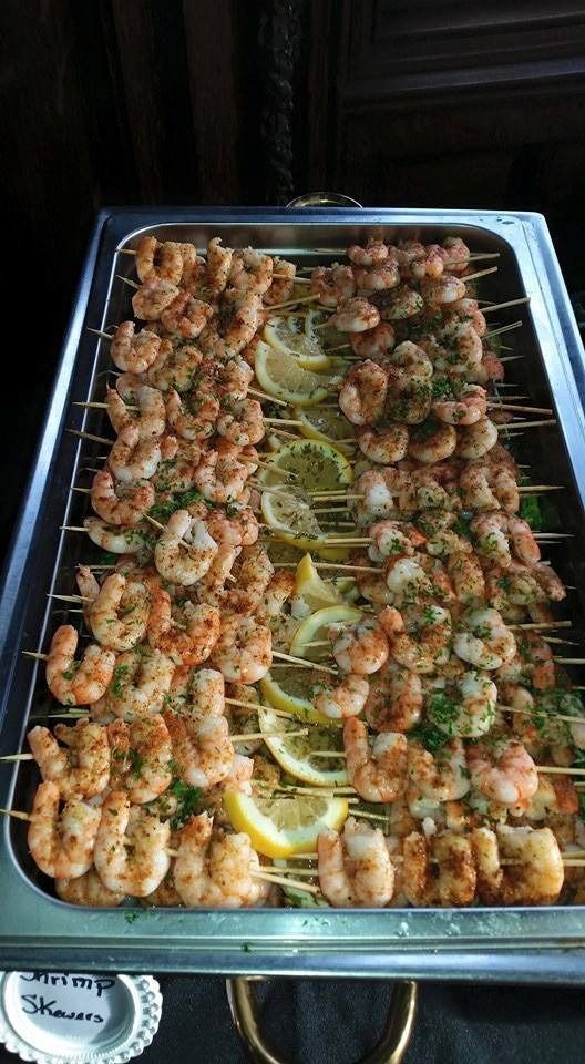 shrimp skewers